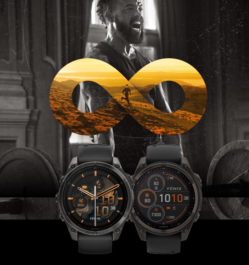fēnix 8 - Garminが誇るフラッグシップGPSウォッチの最新モデルが登場。fēnix 8で新しい自分の可能性を手に入れろ。